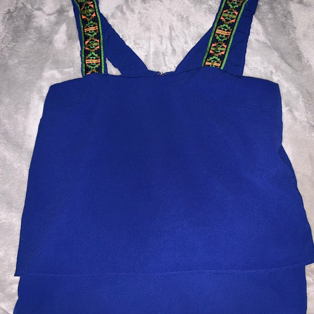 Blue Tank Top